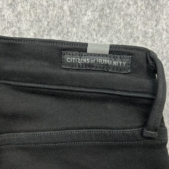 Citizens Of Humanity Rocket Crop High Rise Skinny Jeans Women's Size 25 Black - Picture 5 of 14